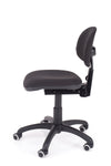 Kakovosten delovni stol styl sinhron v blagu črne barve z nastavljivim naslonom po višini in naklonu